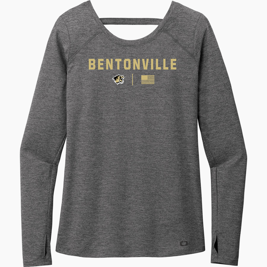 BENTONVILLE HIGH SCHOOL TIGERS <span class="pdp-name-mascot">BENTONVILLE TIGERS</span> OGIO Women's Force Long Sleeve Tee