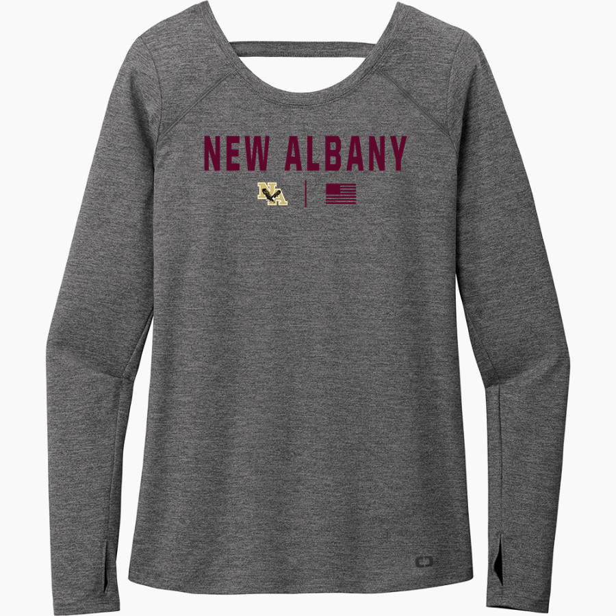 NEW ALBANY HIGH SCHOOL EAGLES OGIO Women's Force Long Sleeve Tee