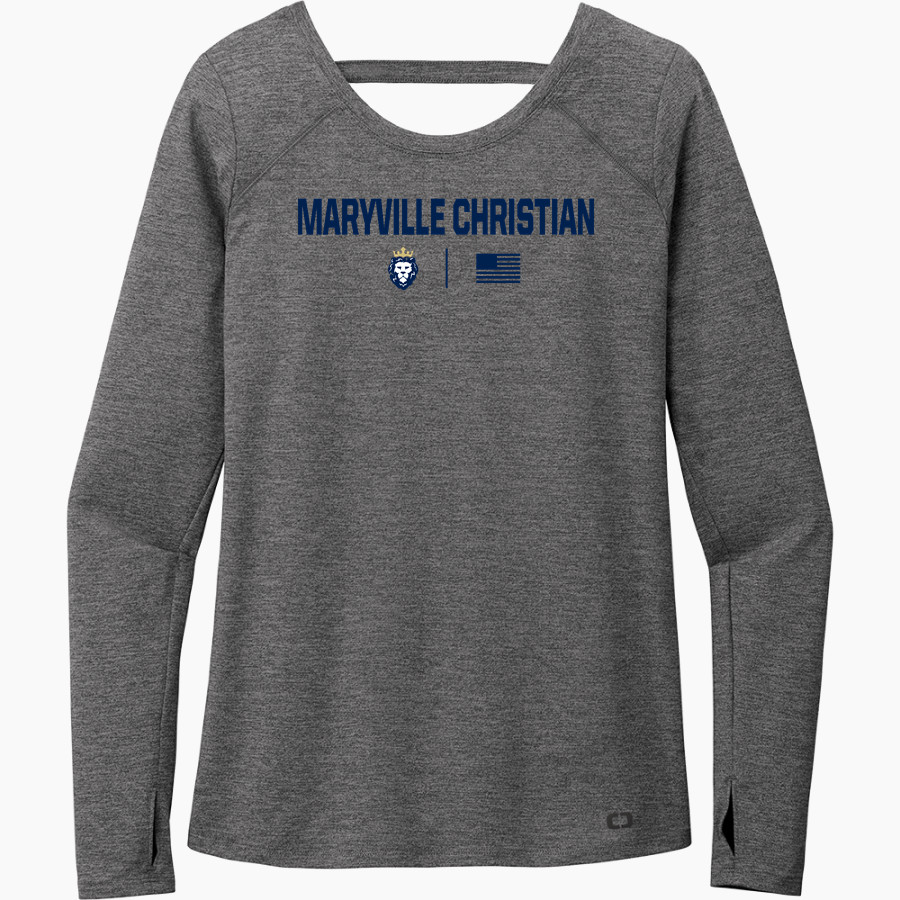 Maryville Christian OGIO Women's Force Long Sleeve Tee