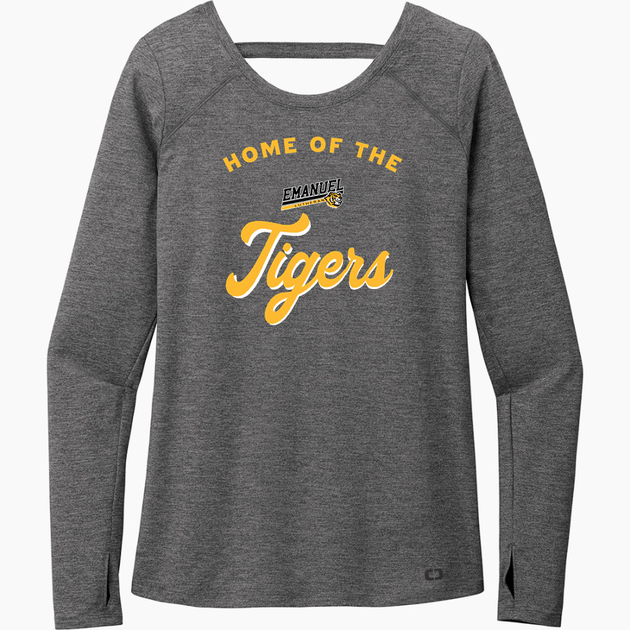 Emanuel Lutheran Tigers <span class="pdp-name-mascot">Emanuel Lutheran School Tigers</span> OGIO Women's Force Long Sleeve Tee