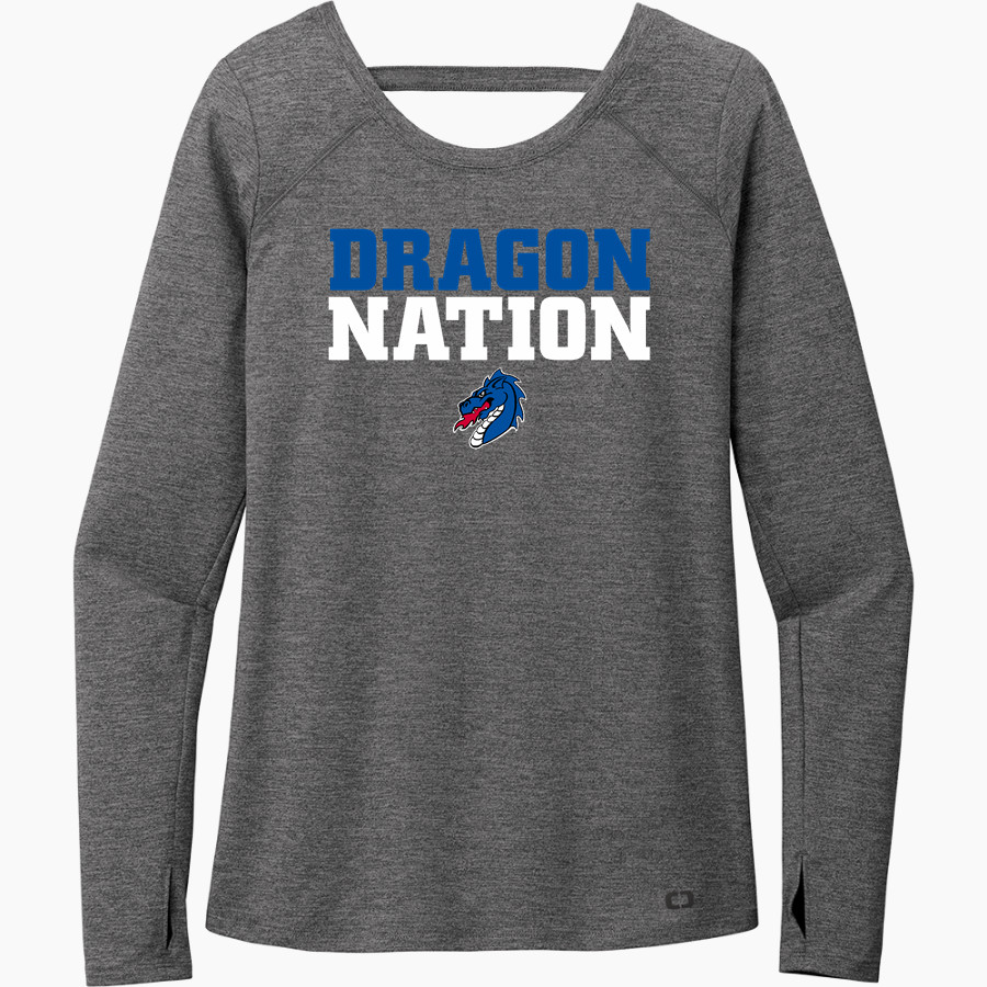 Mountainburg Dragons <span class="pdp-name-mascot">Mountainburg Dragons</span> OGIO Women's Force Long Sleeve Tee