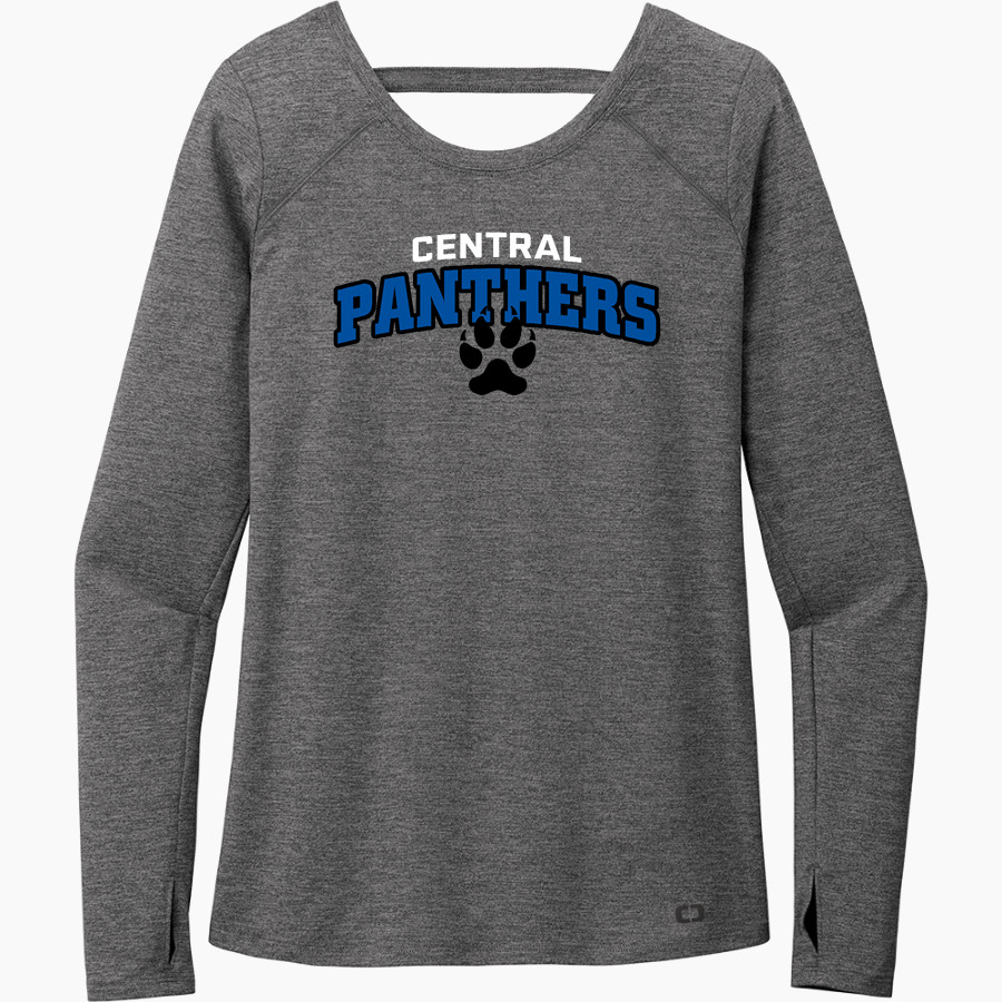 Central Panthers <span class="pdp-name-mascot">Central Panthers</span> OGIO Women's Force Long Sleeve Tee
