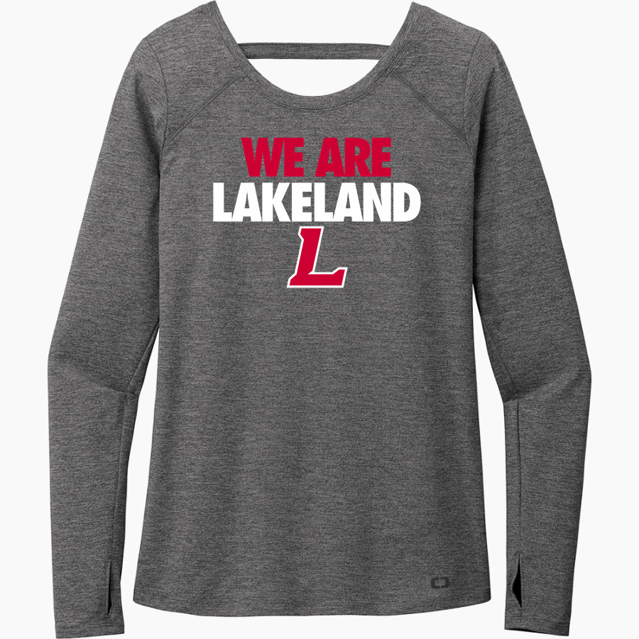 LAKELAND HIGH SCHOOL LAKERS <span class="pdp-name-mascot">LAKELAND LAKERS</span> OGIO Women's Force Long Sleeve Tee