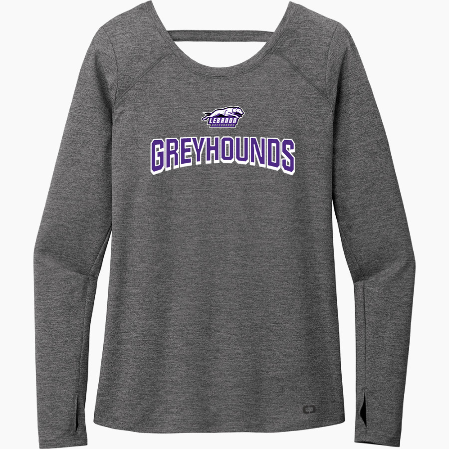 LEBANON COMMUNITY HIGH SCHOOL GREYHOUNDS <span class="pdp-name-mascot">LEBANON GREYHOUNDS</span> OGIO Women's Force Long Sleeve Tee