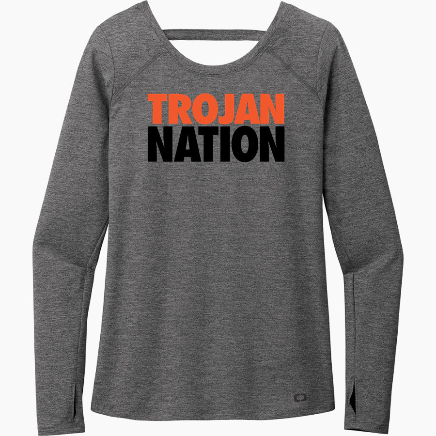 NEWCOMERSTOWN HIGH SCHOOL TROJANS <span class="pdp-name-mascot">NEWCOMERSTOWN TROJANS</span> OGIO Women's Force Long Sleeve Tee