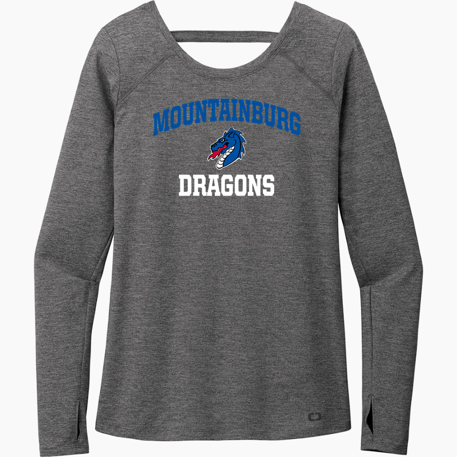Mountainburg Dragons <span class="pdp-name-mascot">Mountainburg Dragons</span> OGIO Women's Force Long Sleeve Tee