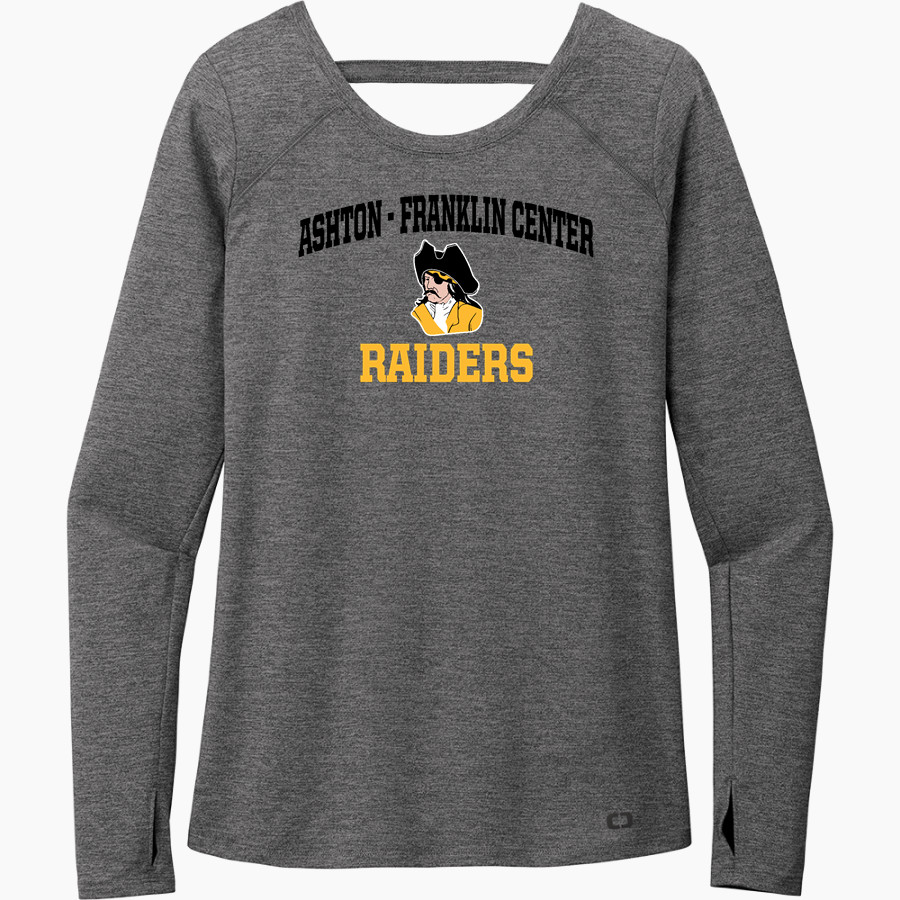 ASHTON-FRANKLIN CENTER H S RAIDERS <span class="pdp-name-mascot">ASHTON - FRANKLIN RAIDERS</span> OGIO Women's Force Long Sleeve Tee