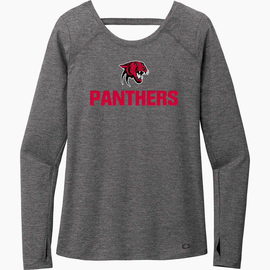 KICKAPOO HIGH SCHOOL PANTHERS <span class="pdp-name-mascot">KICKAPOO AREA PANTHERS</span> OGIO Women's Force Long Sleeve Tee