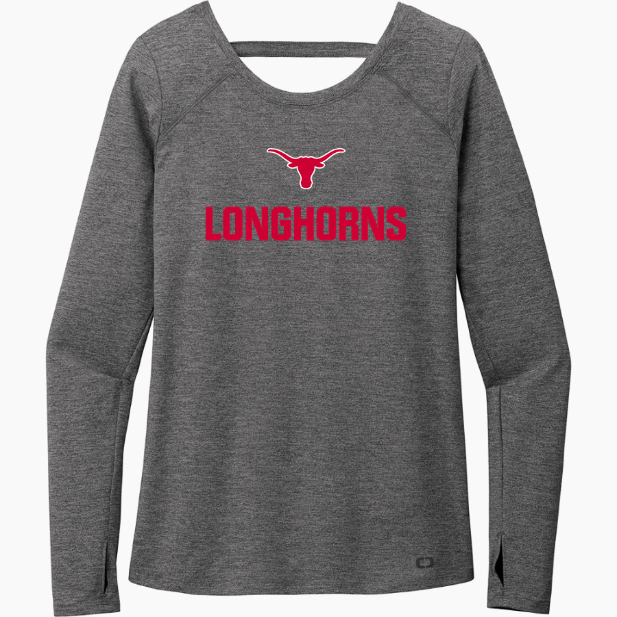 DOVER HIGH SCHOOL LONGHORNS OGIO Women's Force Long Sleeve Tee