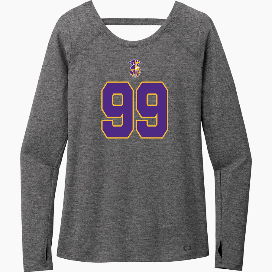 SEBEKA HIGH SCHOOL Trojans Online Store <span class="pdp-name-mascot">SEBEKA TROJANS</span> OGIO Women's Force Long Sleeve Tee
