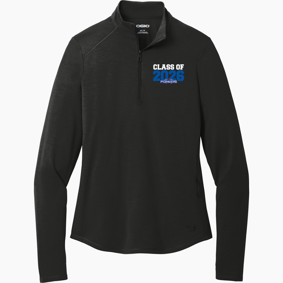 UW-Platteville PIONEERS ONLINE STORE <span class="pdp-name-mascot">UW-Platteville Pioneers</span> OGIO Women's Motion 1/4 Zip Pullover