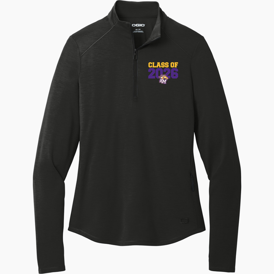 Rolling Meadows Mustangs <span class="pdp-name-mascot">Rolling Meadows High School Mustangs</span> OGIO Women's Motion 1/4 Zip Pullover