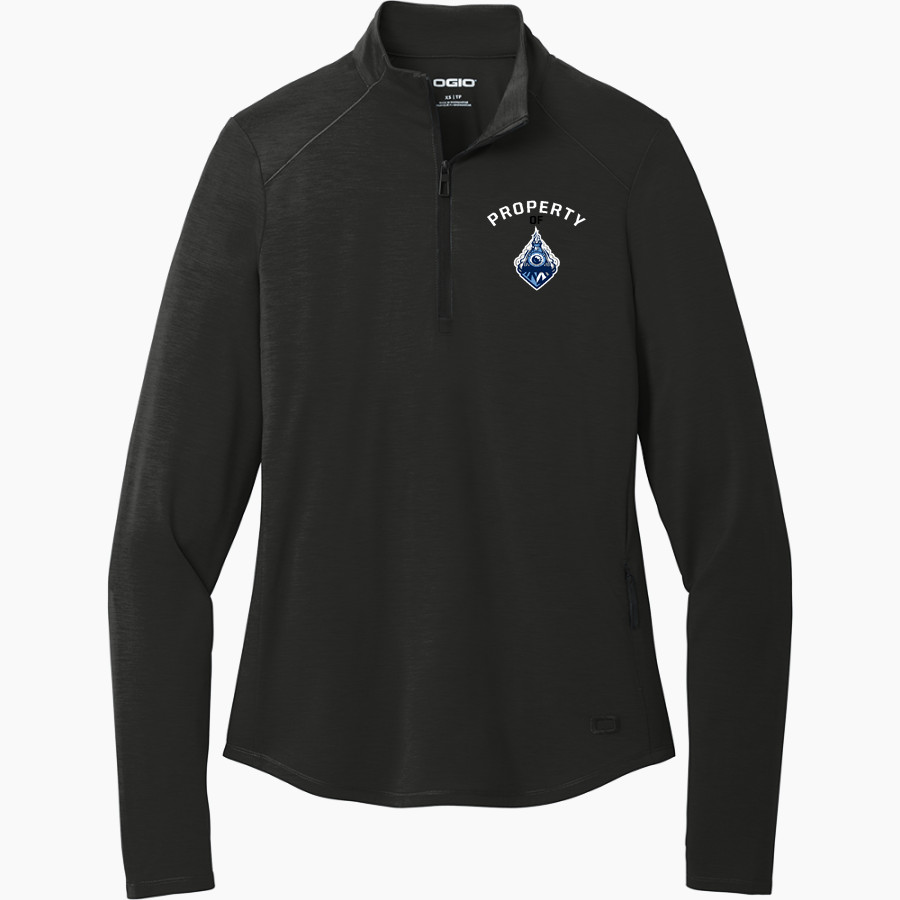 MONTPELIER HIGH SCHOOL LOCOMOTIVES <span class="pdp-name-mascot">MONTPELIER LOCOMOTIVES</span> OGIO Women's Motion 1/4 Zip Pullover