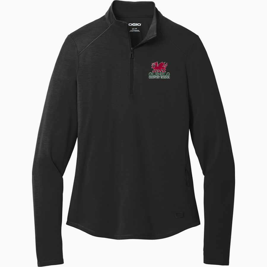 GLENELG COUNTRY SCHOOL DRAGONS <span class="pdp-name-mascot">GLENELG COUNTRY DRAGONS</span> OGIO Women's Motion 1/4 Zip Pullover
