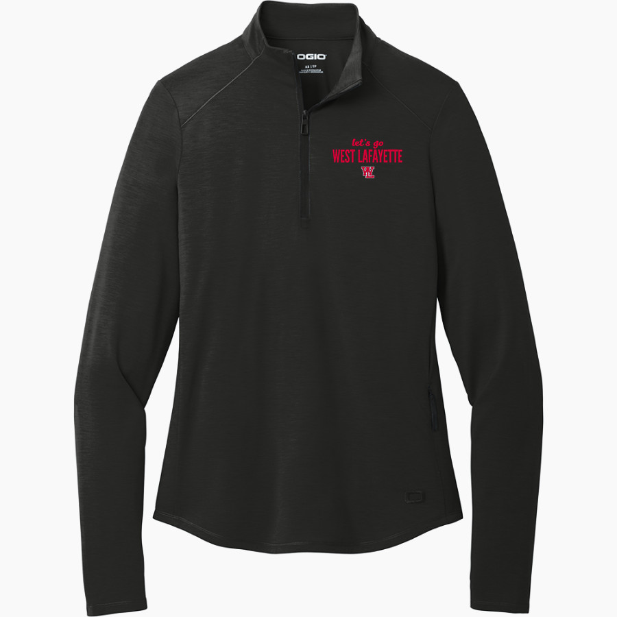 West Lafayette Jr-Sr High School Red Devils Online Store OGIO Women's Motion 1/4 Zip Pullover