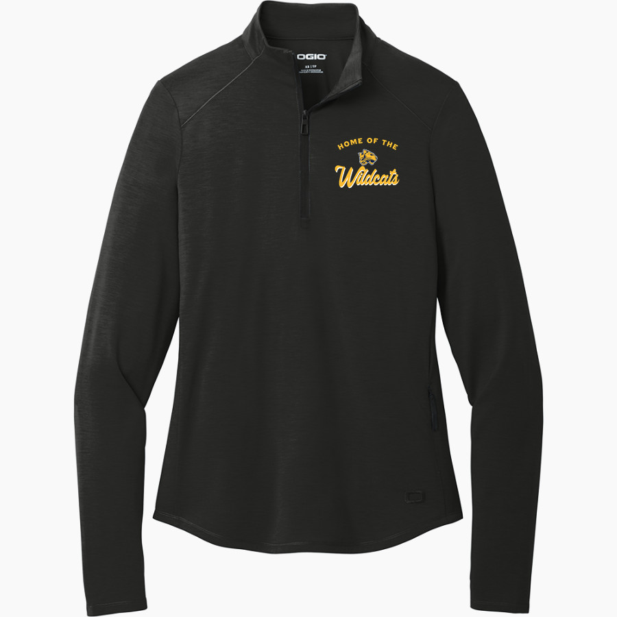 Westbury Christian Wildcats <span class="pdp-name-mascot">Westbury Christian Wildcats</span> OGIO Women's Motion 1/4 Zip Pullover