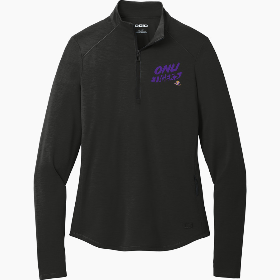 Olivet Nazarene Tigers <span class="pdp-name-mascot">Olivet Nazarene University Tigers</span> OGIO Women's Motion 1/4 Zip Pullover