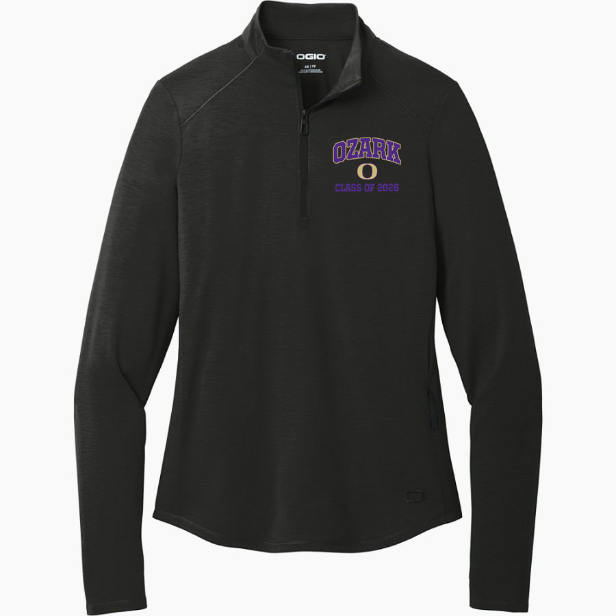 OZARK HIGH SCHOOL HILLBILLIES <span class="pdp-name-mascot">OZARK HILLBILLIES</span> OGIO Women's Motion 1/4 Zip Pullover
