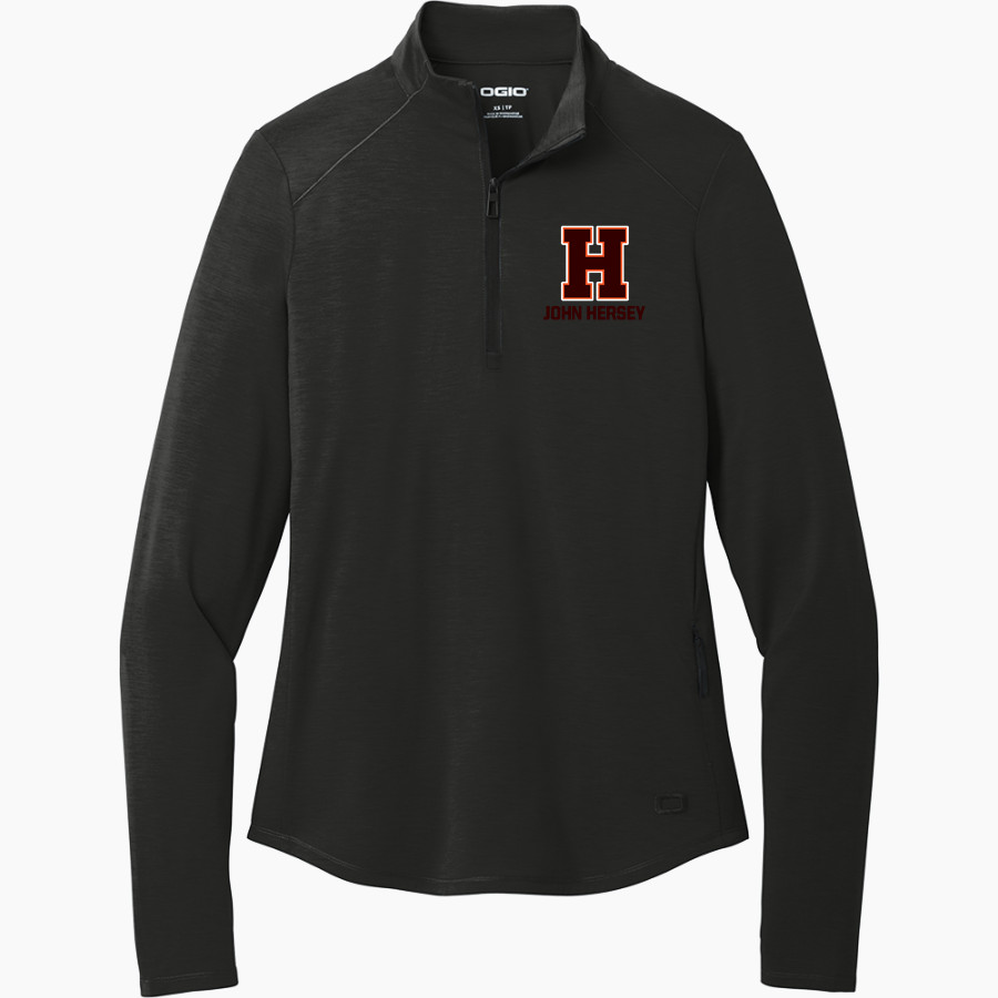JOHN HERSEY HIGH SCHOOL HUSKIES <span class="pdp-name-mascot">JOHN HERSEY HUSKIES</span> OGIO Women's Motion 1/4 Zip Pullover