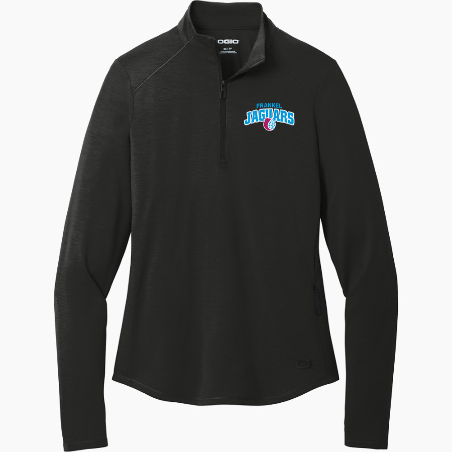 Frankel Jewish Academy Jaguars official sideline store <span class="pdp-name-mascot">Frankel Jewish Academy Jaguars</span> OGIO Women's Motion 1/4 Zip Pullover