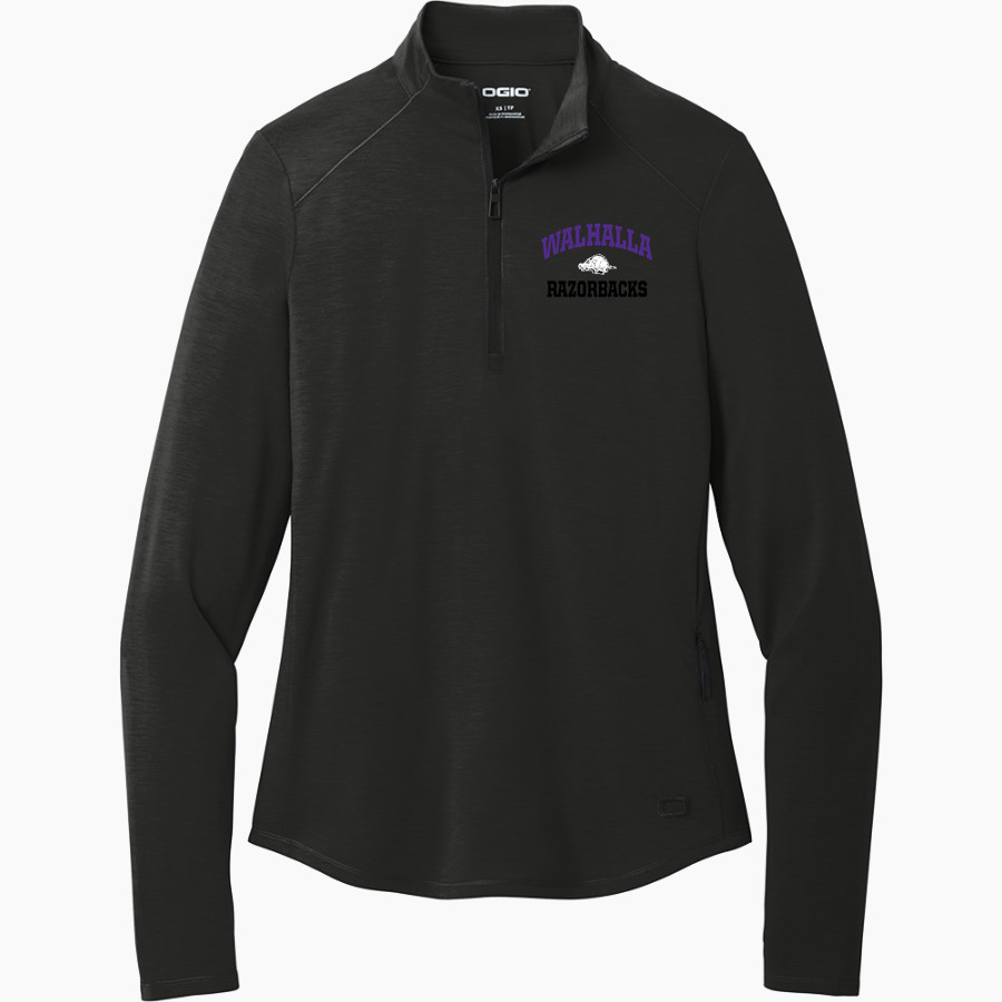 WALHALLA HIGH SCHOOL RAZORBACKS <span class="pdp-name-mascot">WALHALLA RAZORBACKS</span> OGIO Women's Motion 1/4 Zip Pullover