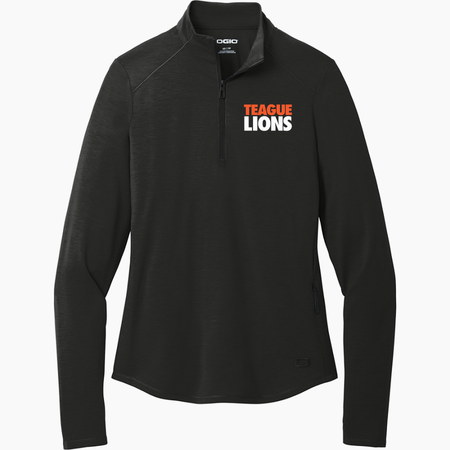 TEAGUE HIGH SCHOOL LIONS <span class="pdp-name-mascot">TEAGUE LIONS</span> OGIO Women's Motion 1/4 Zip Pullover