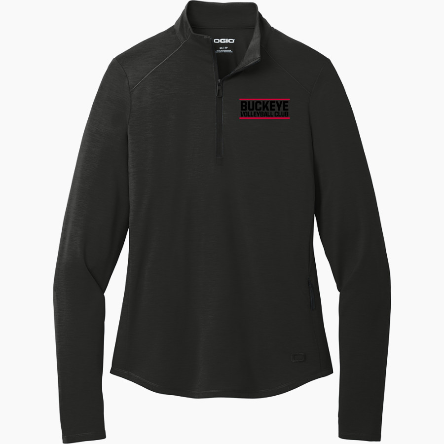 Buckeye Volleyball Club <span class="pdp-name-mascot">Buckeye Volleyball Club</span> OGIO Women's Motion 1/4 Zip Pullover