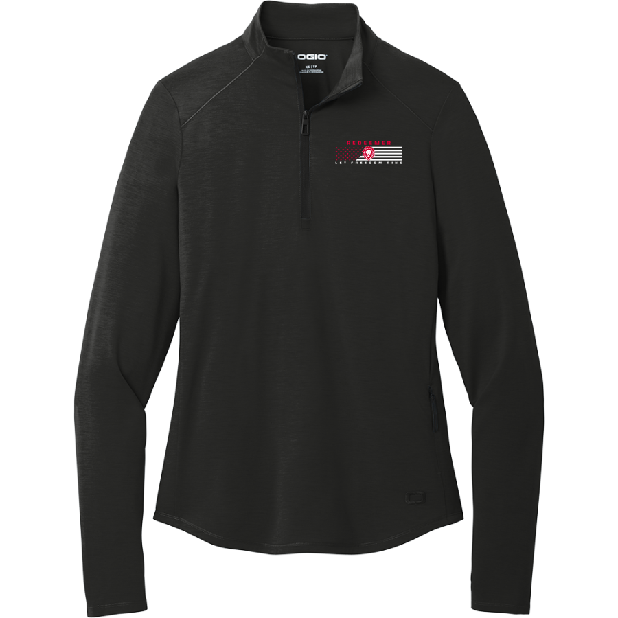 Redeemer Redwood City <span class="pdp-name-mascot">Redeemer Lutheran Lions</span> OGIO Women's Motion 1/4 Zip Pullover
