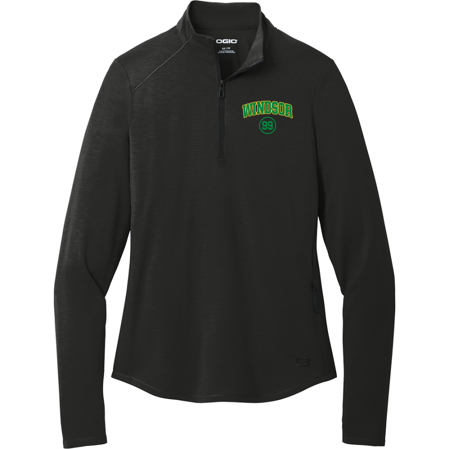 WINDSOR HIGH SCHOOL YELLOW JACKETS <span class="pdp-name-mascot">WINDSOR YELLOW JACKETS</span> OGIO Women's Motion 1/4 Zip Pullover