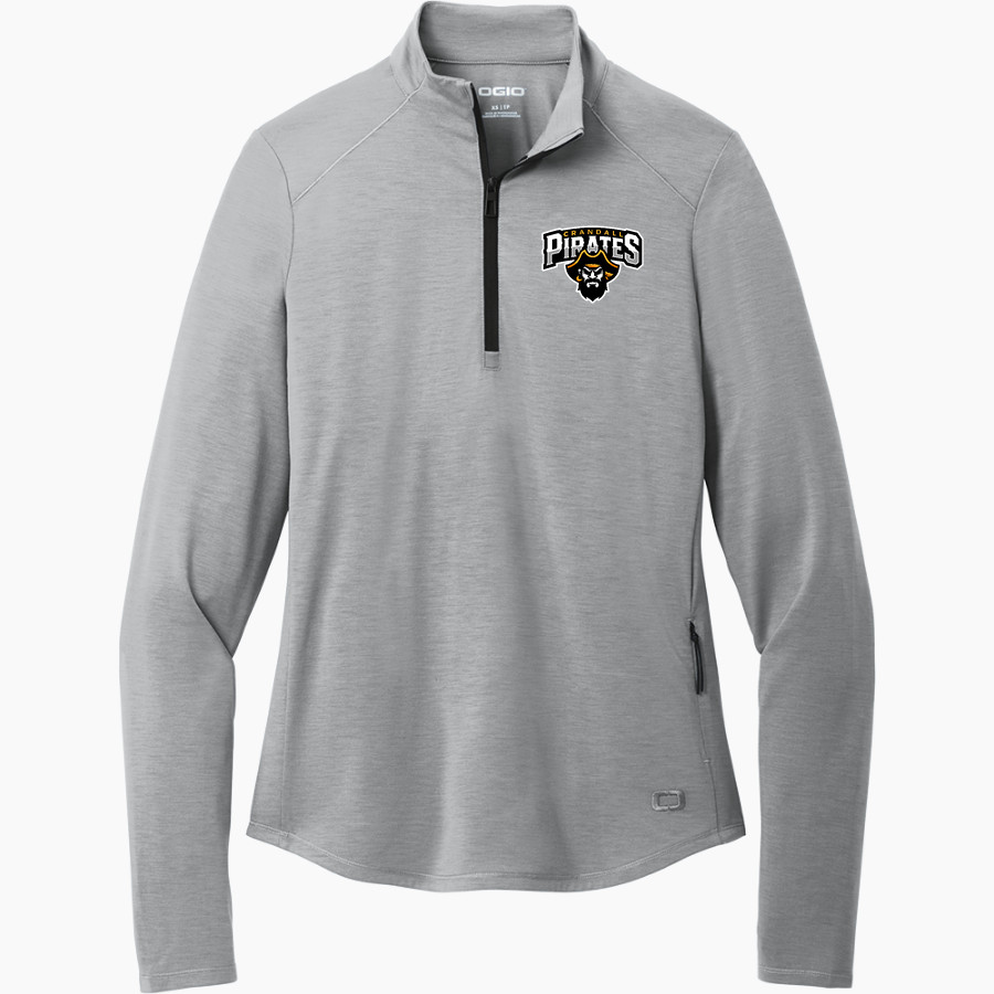 CRANDALL HIGH SCHOOL PIRATES OGIO Women's Motion 1/4 Zip Pullover