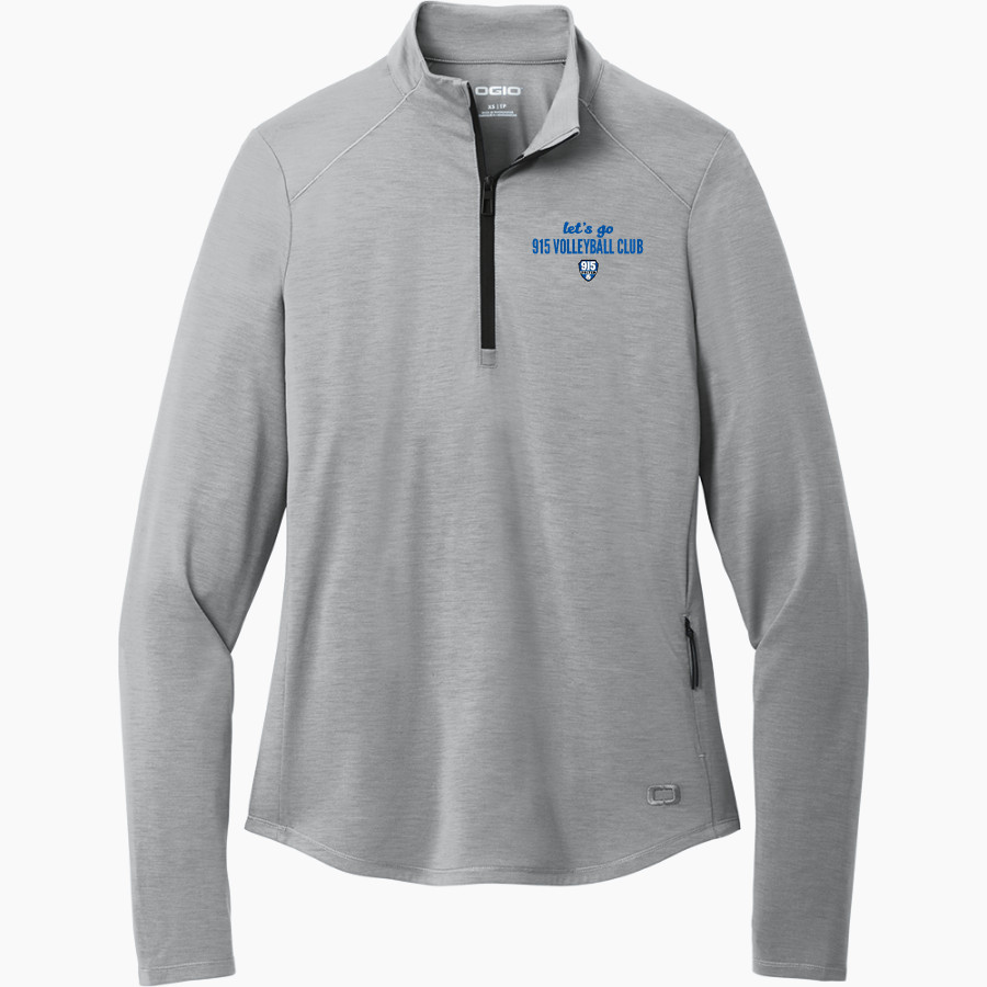 915 Volleyball Club 915 Volleyball Club <span class="pdp-name-mascot">915 Volleyball Club</span> OGIO Women's Motion 1/4 Zip Pullover