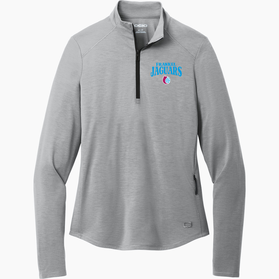 Frankel Jewish Academy Jaguars official sideline store <span class="pdp-name-mascot">Frankel Jewish Academy Jaguars</span> OGIO Women's Motion 1/4 Zip Pullover