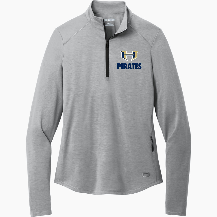 HIDALGO EARLY COLLEGE HIGH SCHOOL PIRATES <span class="pdp-name-mascot">HIDALGO EARLY COLLEGE PIRATES</span> OGIO Women's Motion 1/4 Zip Pullover