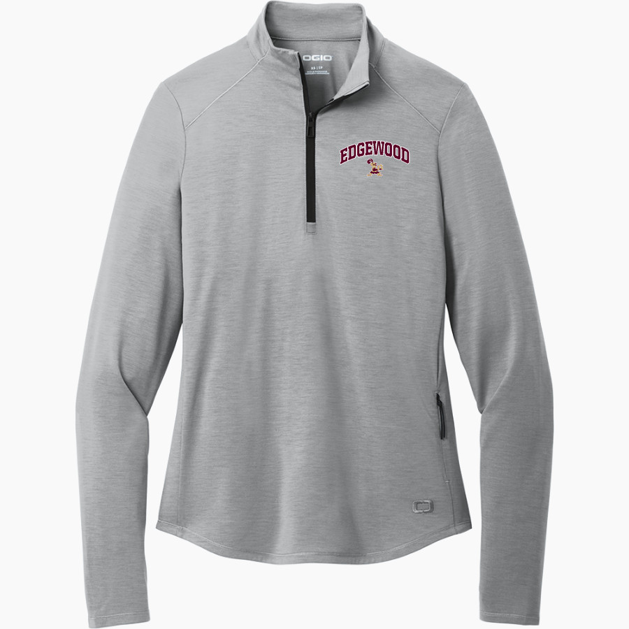EDGEWOOD CRUSADERS The Official Online Store OGIO Women's Motion 1/4 Zip Pullover
