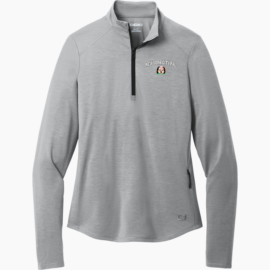 NYC Police Athletic League Online Store <span class="pdp-name-mascot">New York City PAL</span> OGIO Women's Motion 1/4 Zip Pullover
