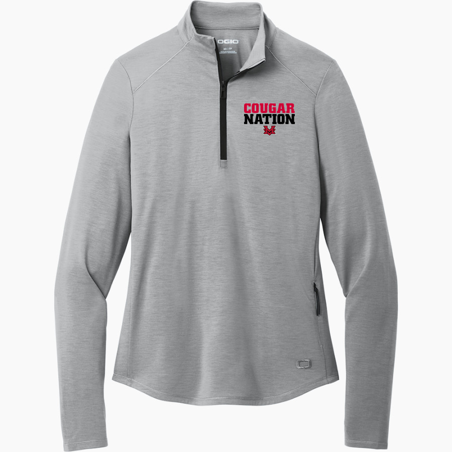 Mountain View Cougars <span class="pdp-name-mascot">Mountain View Cougars</span> OGIO Women's Motion 1/4 Zip Pullover