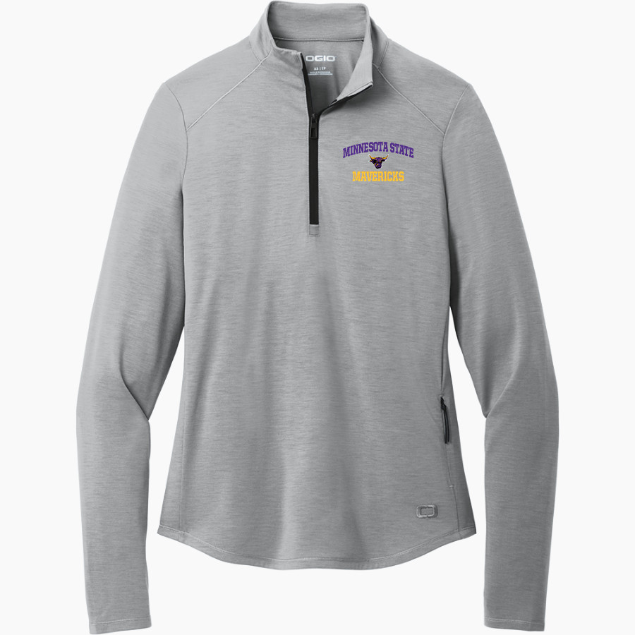 Minnesota State University Mankato <span class="pdp-name-mascot">Minnesota State Mavericks</span> OGIO Women's Motion 1/4 Zip Pullover