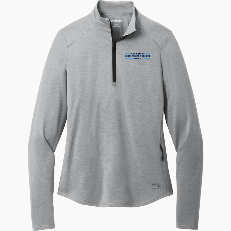Middlebridge School belong and become OGIO Women's Motion 1/4 Zip Pullover