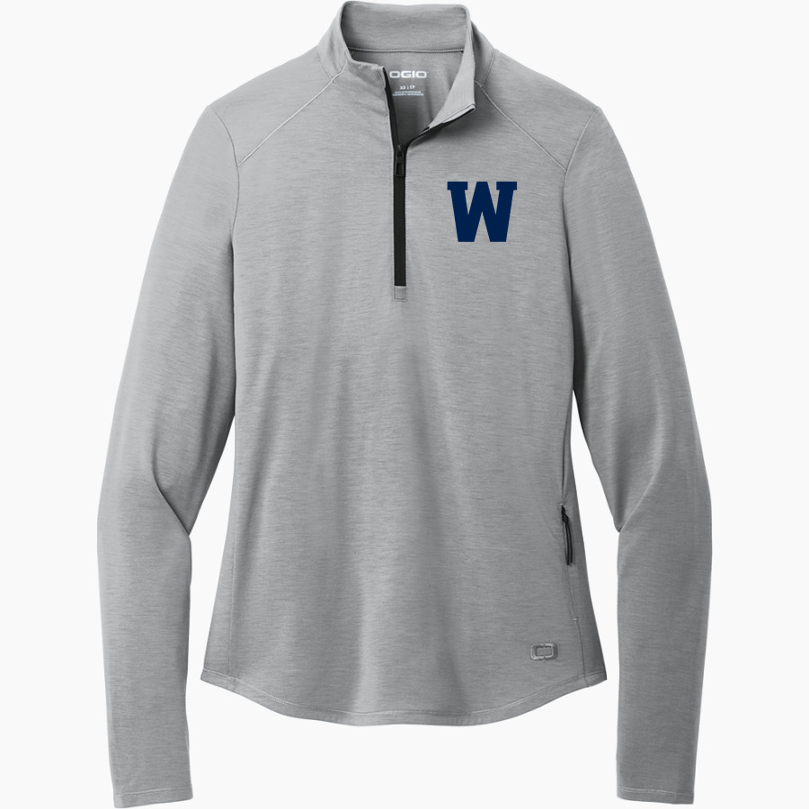 WINDWARD SCHOOL The Official Online Store OGIO Women's Motion 1/4 Zip Pullover