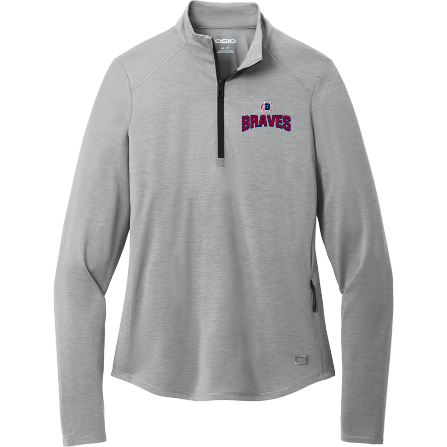 BELLMONT HIGH SCHOOL BRAVES <span class="pdp-name-mascot">BELLMONT BRAVES</span> OGIO Women's Motion 1/4 Zip Pullover