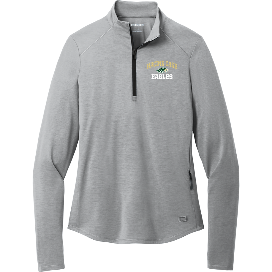 Racine Case Eagles <span class="pdp-name-mascot">Racine Case Eagles</span> OGIO Women's Motion 1/4 Zip Pullover