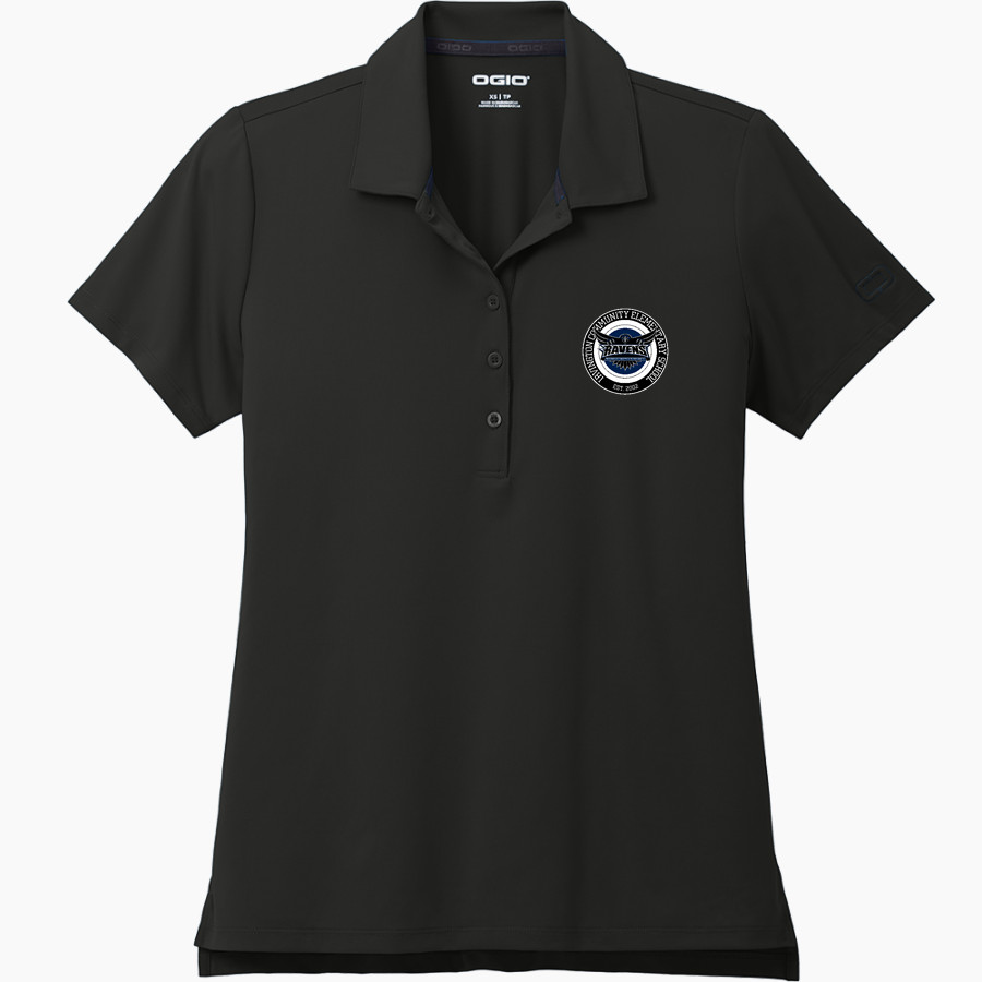 Irvington Community Schools Online Store <span class="pdp-name-mascot">Irvington Community Schools Ravens</span> OGIO Women's Regain Recycled Polo