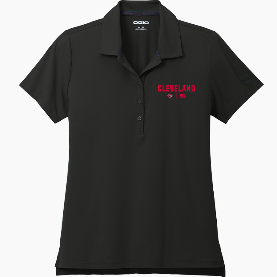 CLEVELAND HIGH SCHOOL INDIANS <span class="pdp-name-mascot">CLEVELAND INDIANS</span> OGIO Women's Regain Recycled Polo
