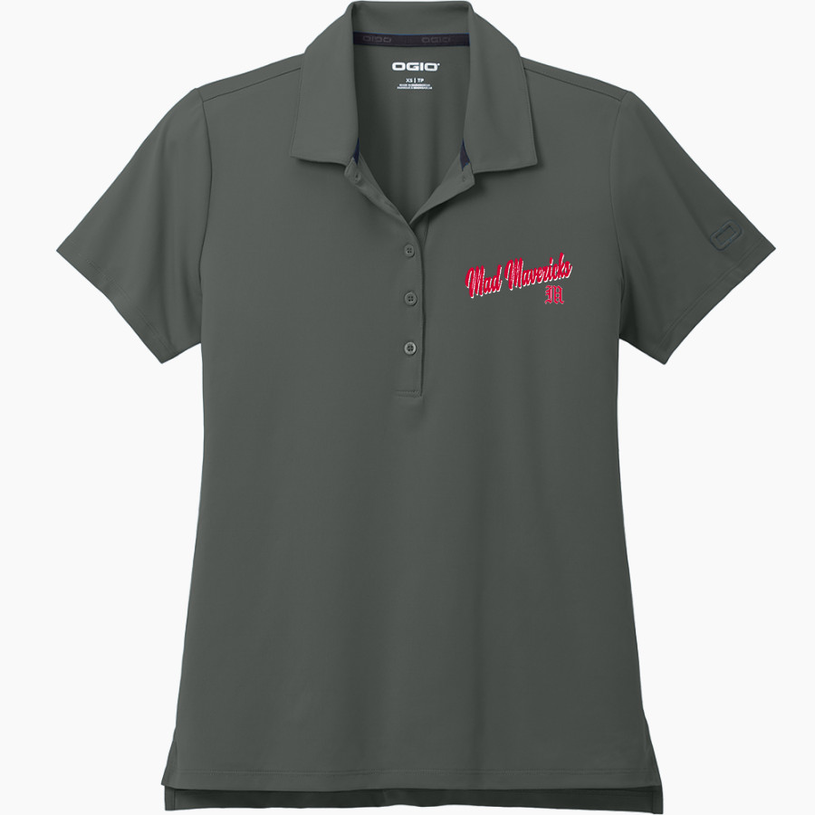 M.A.D Mavericks OFFICIAL ONLINE STORE <span class="pdp-name-mascot">Crieve Hall Youth Athletic Association Mad Mavericks</span> OGIO Women's Regain Recycled Polo