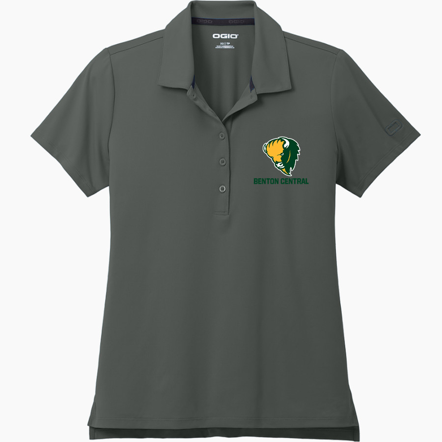BENTON CENTRAL HIGH SCHOOL BISON <span class="pdp-name-mascot">BENTON BISON</span> OGIO Women's Regain Recycled Polo