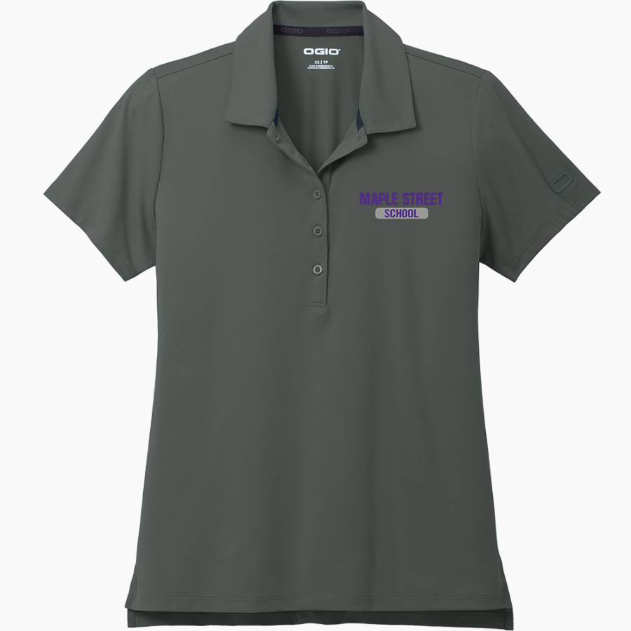 Maple Street School Moose <span class="pdp-name-mascot">Maple Street School Moose</span> OGIO Women's Regain Recycled Polo
