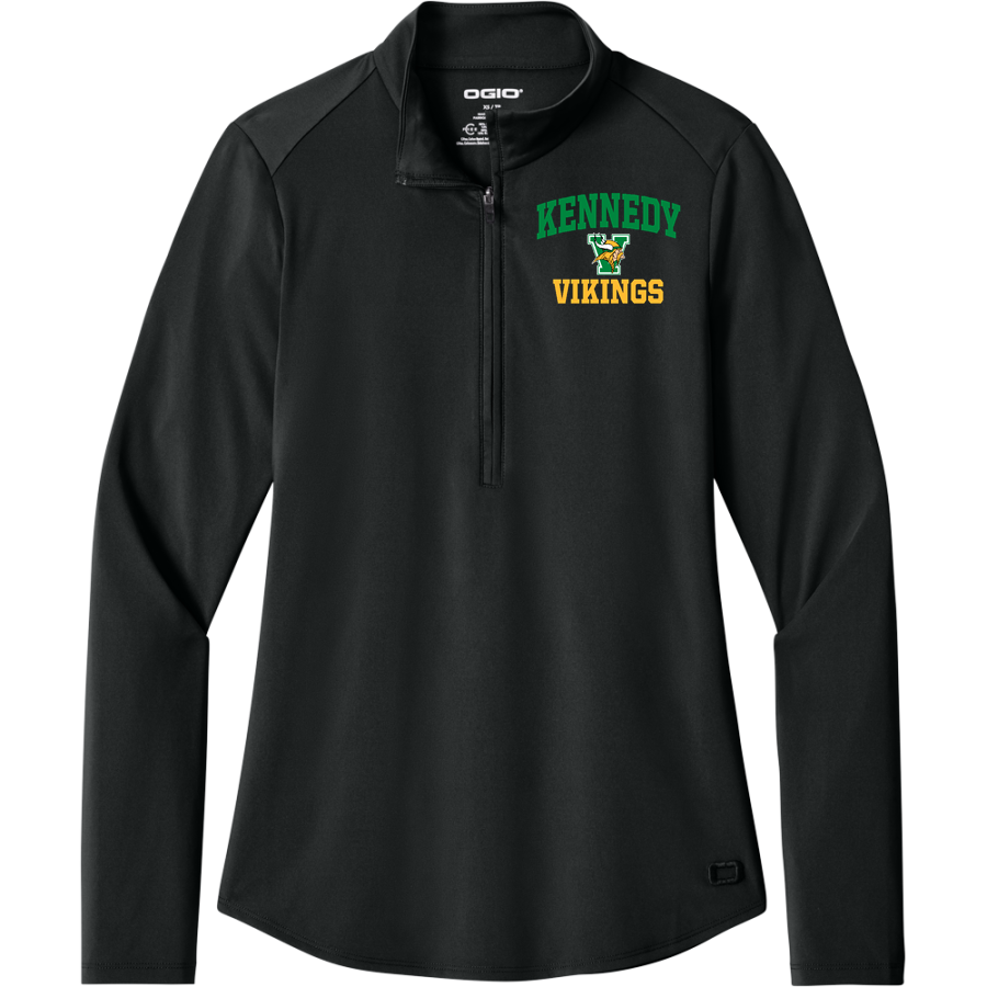 KENNEDY Vikings <span class="pdp-name-mascot">JOHN F KENNEDY MIDDLE SCHOOL Vikings</span> OGIO Women's Regain 1/2-Zip