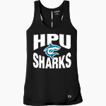 Hawaii Pacific University Online Store <span class="pdp-name-mascot">Hawaii Pacific University Sharks</span> OGIO Women's Luuma Tank Front Thumbnail