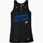 COLEMAN HIGH SCHOOL COMETS <span class="pdp-name-mascot">COLEMAN COMETS</span> OGIO Women's Luuma Tank Front Thumbnail