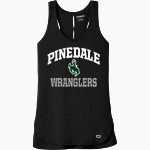 PINEDALE HIGH SCHOOL WRANGLERS OGIO Women's Luuma Tank Front Thumbnail